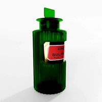 Antique Victorian Apothecary Bottle 03