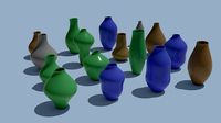 Pot Vase Urn Pack 16pcs v20