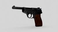 Game Ready Walther P38 Pistol