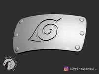 Konoha Band from Naruto Shippuden - Fan Art for cosplay | 3D