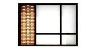 brick window