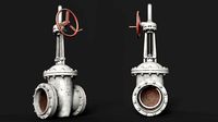 Industrial gate valve