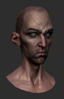 Dishonored Style Head3d model