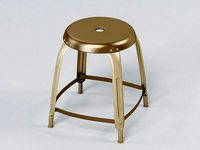 Industrial Chic Dutton Bronze Iron Stool