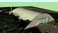 E type Hangar, Kemble Airfield, Gloucestershire