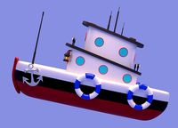 Cartoon Boat