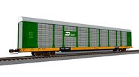 Train Car - Car Carrier - Burlington Northern Autorack