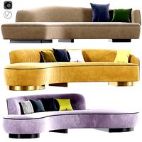 Vladimir Kagan Curve Sofa Collection