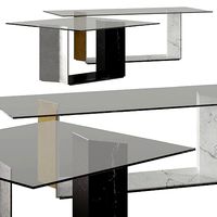 Tonelli Design T5 Stone Dinning Tables