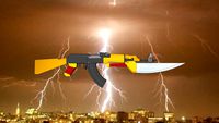 PIMPED AK-47 Kalashnikov Archlord style