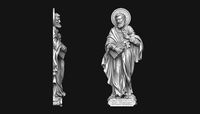 Saint Peter Bas-Relief | 3D