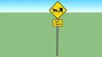 Amish sign