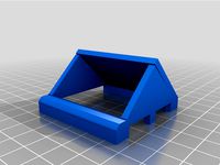 Ender hot end fan protective cover no hardware required by Zeracer