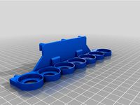 Dropper bottle rack for IKEA SKÅDIS peg board by Djaa9