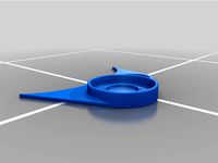 Bottle and Cap Stand for a SodaStream Fizzle by rugersworld