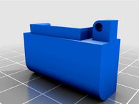 E3D V6 Volcano clone (Haldis) part cooler fan 3010-blower air guide by cancermann