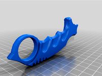 CS-GO Karambit Knife Blade and Handle Separate by mbalthazrr