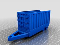 Traktor Trailer Bburago by nekromonger