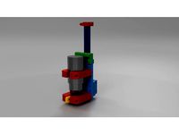 Dremel Drill Press - Splitted Holder Model 395 et al by coolduke666