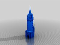 Eschenheimer_Turm_Frankfurt_am_Main_Scale_1:200 by Lemmi3d