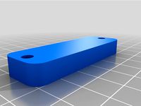 8mm Spacer for Ender 6 extruder relocation by Jackexyz