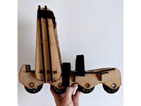 RollerBlades Laser Cut by Morjor