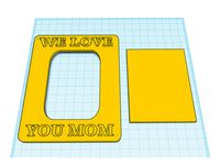 Mom gift picture frame by Shithouse