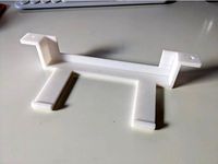 Soporte Microsoft Surface 4 Pro bajo mesa by DarthWendigo