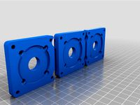 NEMA 23 adapter plate for 3018 CNC by seafarerlj