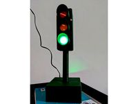 Desk stand for mini stoplight with 50mm case by geckolino