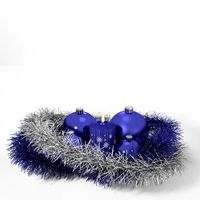 Candle with Tinsel3d model
