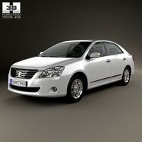 Toyota Premio 20103d model