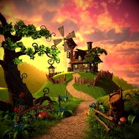 Village3d model