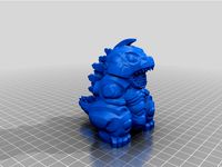 SD MECHAGODZILLA 1993 by phurit