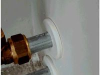 Heating Pipe Rosette by Quin