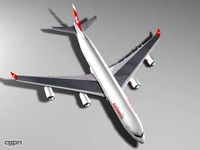 Swiss_Air (A340-500)3d model