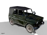 UAZ (LP)3d model