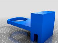 Auto fish feeder mount & funnel by Lucy_lastic