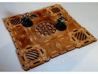 Stygian Undercroft Large Platforms for 3mm laser cut MDF by Bilbostomper