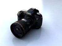 Canon 5D mark33d model
