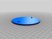 Round register box cover for 100mm diameter box by marcbres