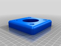 La Crosse Jumbo Rain Gauge Bottom Mount by FullSendFab