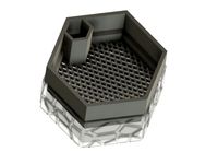 Self watering planter - Low Profile - Sieve bottom by Feryalchemist