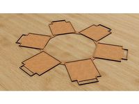 Marvel United Location Tray Laser Cut by kap42