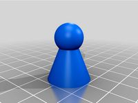 cluedo/clue game piece or board game piece  by Goob-Shmee