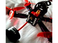 Eachine wizard X220 s rear VTX antenna mount by KevinXA