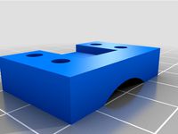Soporte endstop MPCNC 1" by rcalmet