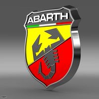 Abarth Logo3d model