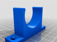 Parametric Pipe Clamp Mount by alfredopalhares