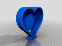 Lithophanie coeur by Litho3D